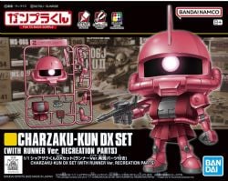 GUNDAM -  CHARZAKU-KUN DX SET (WITH RUNNER VER. RECREATION PARTS) - 1/1 -  GUNPLA-KUN