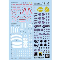 GUNDAM -  GUNDAM GQUUUUUUX - GD-139 MOBILE SUIT GUNDAM GQUUUUUUX MULTIUSE 1 - DECALS - 1/144