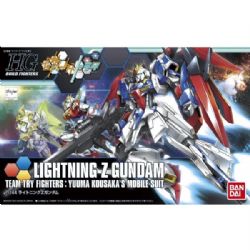 GUNDAM -  HG - MOBILE SUIT GUNDAM BUILD FIGHTERS - LIGHTNING ZETA GUNDAM 1/144 -  HIGH GRADE