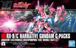 GUNDAM -  HG - MOBILE SUIT GUNDAM NT - RX-9/C NARRATIVE GUNDAM C-PACKS 1/144 -  HIGH GRADE