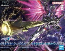 GUNDAM -  HG - MOBILE SUIT GUNDAM SEED - ZGMF/A-42S2 DESTINY GUNDAM SPEC II & ZEUS SILHOUETTE - 1/144 -  HIGH GRADE