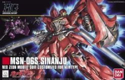 GUNDAM -  HG -MOBILE SUIT GUNDAM UNICORN  - MSN-06S SINANJU - 1/144 -  HIGH GRADE