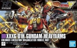 GUNDAM -  HG - NEW MOBILE REPORT GUNDAM WING - XXXG-01H GUNDAM HEAVYARMS - 1/144 -  HIGH GRADE