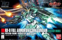 GUNDAM -  HG - UNICORN - RX-0 FULL ARMOR UNICORN GUNDAM (DESTROY MODE) 1/144 -  HIGH GRADE