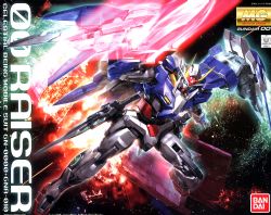 GUNDAM -  MG - GUNDAM 00 - RAISER GN-0000+GNR-010 - 1/100 -  MASTER GRADE