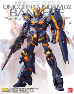 GUNDAM -  MG - MOBILE SUIT GUNDAM UNICORN - UNICORN GUNDAM 02 BANSHEE VER.KA - 1/100 -  MASTER GRADE