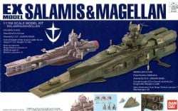 GUNDAM -  MOBILE SUIT GUNDAM : EX MODEL-23 SALAMIS & MAGELLAN 1/1700