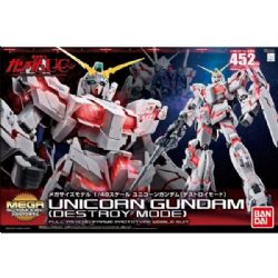 GUNDAM -  MS - GUNDAM UNICORN - RX-0 UNICORN GUNDAM (DESTROY MODE) 1/48 -  MEGA SIZE