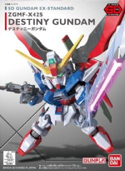 GUNDAM -  SD - MOBILE SUIT GUNDAM SEED - EX-STANDARD DESTINY GUNDAM -  SUPER DEFORMED 009