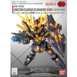 GUNDAM -  SD - MOBILE SUIT GUNDAM UNICORN - EX-STANDARD 015 UNICORN GUNDAM 02 BANSHEE NOM (DESTROY MODE) -  SUPER DEFORMED