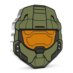 HALO -  MASTER CHIEF HELMET -  2021 NEW ZEALAND COINS