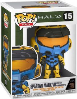 HALO -  POP! VINYL FIGURE OF SPARTAN MARK VII WITH VK78 COMMANDO RIFLE (USED GAME ADD-ON) (4 INCH) 15