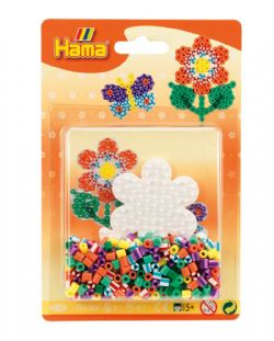 HAMA BEADS -  FLOWER KIT (350 PIECES)