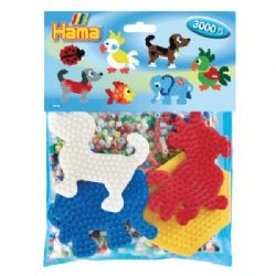HAMA BEADS -  PACK B (3000 PIECES)