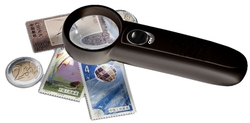HANDLE MAGNIFIERS -  MAGNIFIER WITH LED (6X)