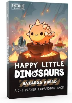 HAPPY LITTLE DINOSAURS -  BAZARDS AHEAD - 5-6 PLAYER EXPANSION PACK (ENGLISH)