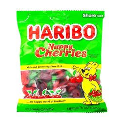 HARIBO -  HAPPY CHERRIES GUMMI CANDY(142 G)