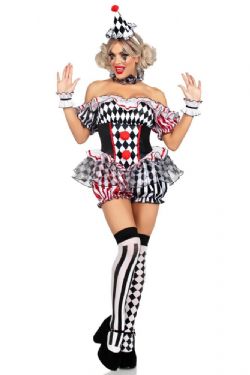 HARLEQUIN -  DARLING HARLEQUIN COSTUME (ADULT)