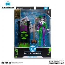 HARLEY QUINN -  HARLEY QUINN (JOKERIZED) FIGURE - GOLD LABEL - DC MULTIVERSE -  MCFARLANE TOYS