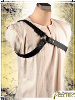 HARNESSES -  HARNESS IN Y - RIGHT SHOULDER - BLACK (M/L)