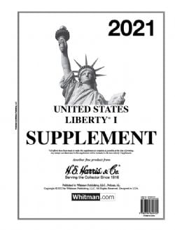 HARRIS LIBERTY -  2021 STAMPS SUPPLEMENT (PART 1) - WITHOUT MOUNTS
