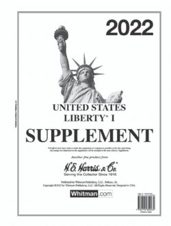 HARRIS LIBERTY -  2022 STAMPS SUPPLEMENT (PART 1) - WITHOUT MOUNTS