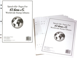 HARRIS WORLDWIDE -  SPEED-RILLE PAGES FOR HARRIS WORLDWIDE ALBUM