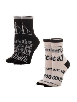 HARRY POTTER -  2 PAIRS OF SOCKS 