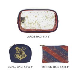 HARRY POTTER -  3 PIECE TOILETRY BAG