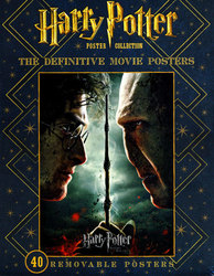 HARRY POTTER -  40 REMOVABLE POSTERS 'THE DEFINITIVE MOVIE POSTERS'
