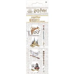 HARRY POTTER -  6 MAGNETIC BOOKMARK SET