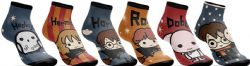 HARRY POTTER -  6 PAIRS ANKLE SOCKS 
