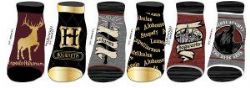 HARRY POTTER -  6 PAIRS ANKLE SOCKS 