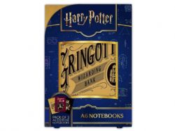 HARRY POTTER -  A6 EXERCISE NOTEBOOK 3 PACK - MAGICAL LOCATIONS