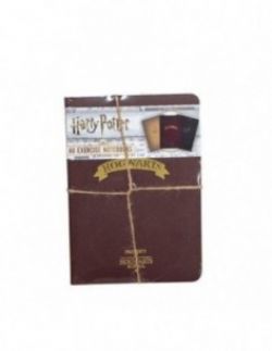 HARRY POTTER -  A6 EXERCISE NOTEBOOK 3 PACK