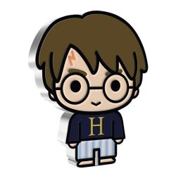 HARRY POTTER -  CHIBI® COINS COLLECTION - HARRY POTTER™ SERIES: HARRY POTTER™ IN HOGWARTS™ PYJAMAS -  2021 NEW ZEALAND COINS 09