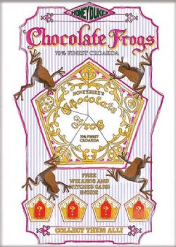 HARRY POTTER -  ''CHOCOLATE FROGS'' MAGNET