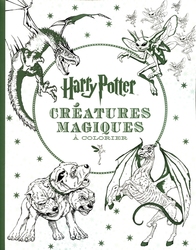HARRY POTTER -  CREATURES MAGIQUES À COLORIER 02
