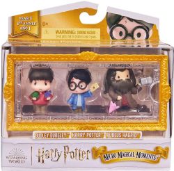 HARRY POTTER -  DUDLEY DURSLEY, HARRY POTTER AND RUBEUS HAGRID -  MICRO MAGICAL MOMENTS