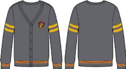 HARRY POTTER -  GRYFFINDOR CREST BUTTON UP 
CARDIGAN SWEATER (2 XTRA LARGE)