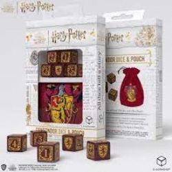 HARRY POTTER -  GRYFFINDOR DICE AND POUCH
