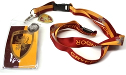 HARRY POTTER -  GRYFFINDOR LANYARD WITH CHARM