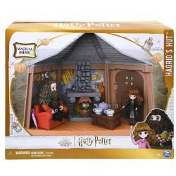 HARRY POTTER -  HAGRID'S HUT PLAYSET WITH 2 FIGURES AND ACCESSORIES -  MAGICAL MINIS