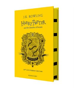 HARRY POTTER -  HARRY POTTER AND THE CHAMBER OF SECRETS - HUFFLEPUFF - HC (ENGLISH V.) -  20 YEARS OF HARRY POTTER MAGIC 02