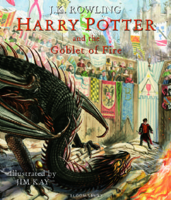 HARRY POTTER -  HARRY POTTER AND THE GOBLET OF FIRE - ILLUSTRATED EDITION - HC (ENGLISH V.) 04