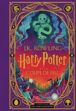 HARRY POTTER -  HARRY POTTER ET LA COUPE DE FEU - SERPENTARD - ILLUSTRATED VERSION (FRENCH V.) 04