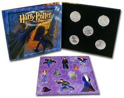 HARRY POTTER -  HARRY POTTER REELCOINZ COLLECTIBLES 2002 -  2002 CANADIAN COINS 02