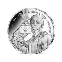 HARRY POTTER -  HARRY POTTER'S MEMORABLE SCENES: LETTER OF ACCEPTANCE TO HOGWARTS & HEDWIG (HARRY POTTER AND THE PHILOSOPHER'S STONE) -  2021 FRANCE COINS 01