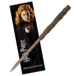 HARRY POTTER -  HERMIONE - WAND PEN AND BOOKMARK