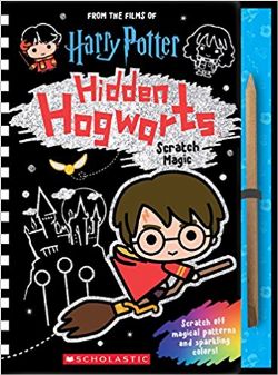 HARRY POTTER -  HIDDEN HOGWARTS (ENGLISH V.) -  SCRATCH MAGIC